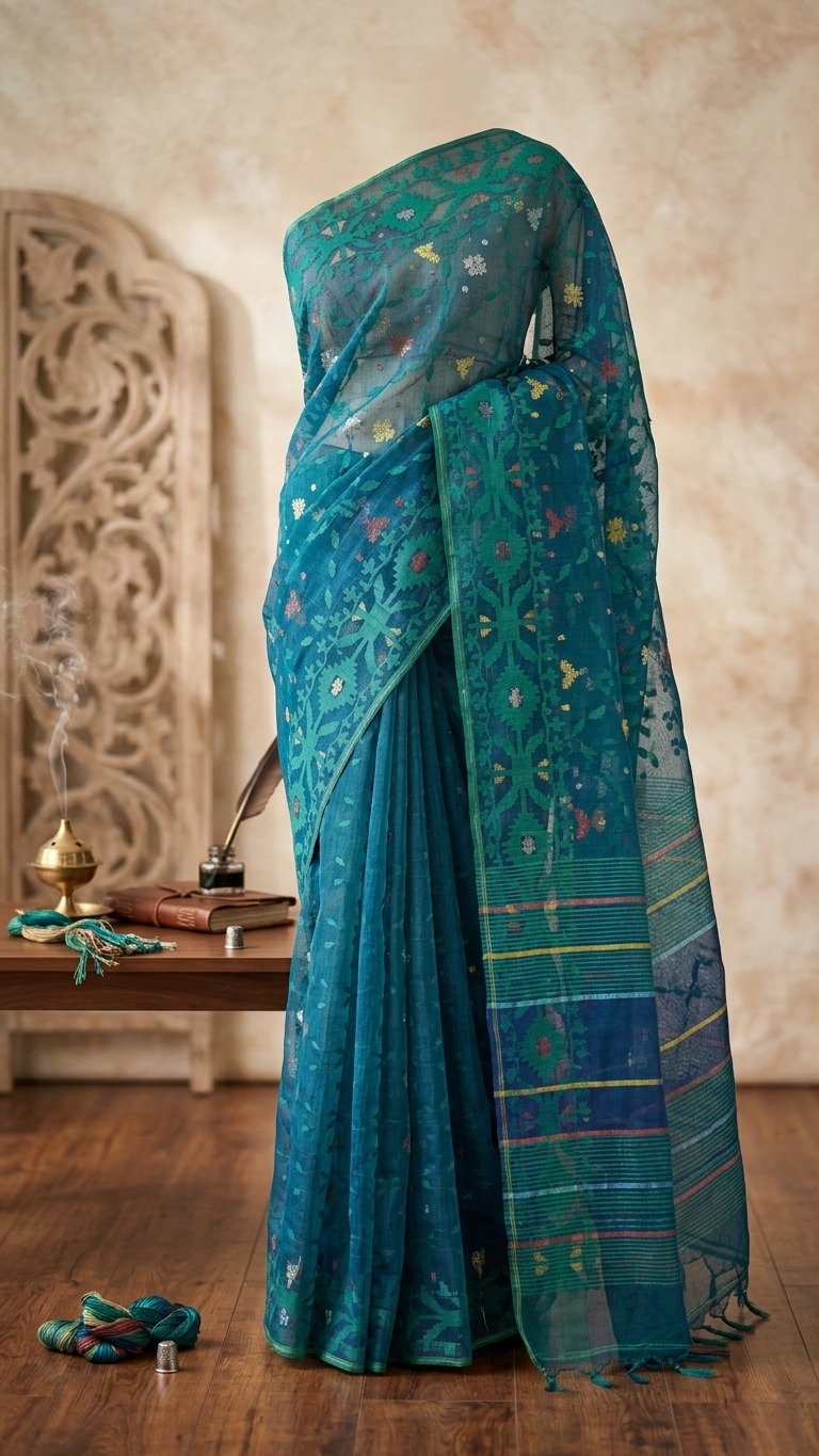 Premium Dhakai Jamdani