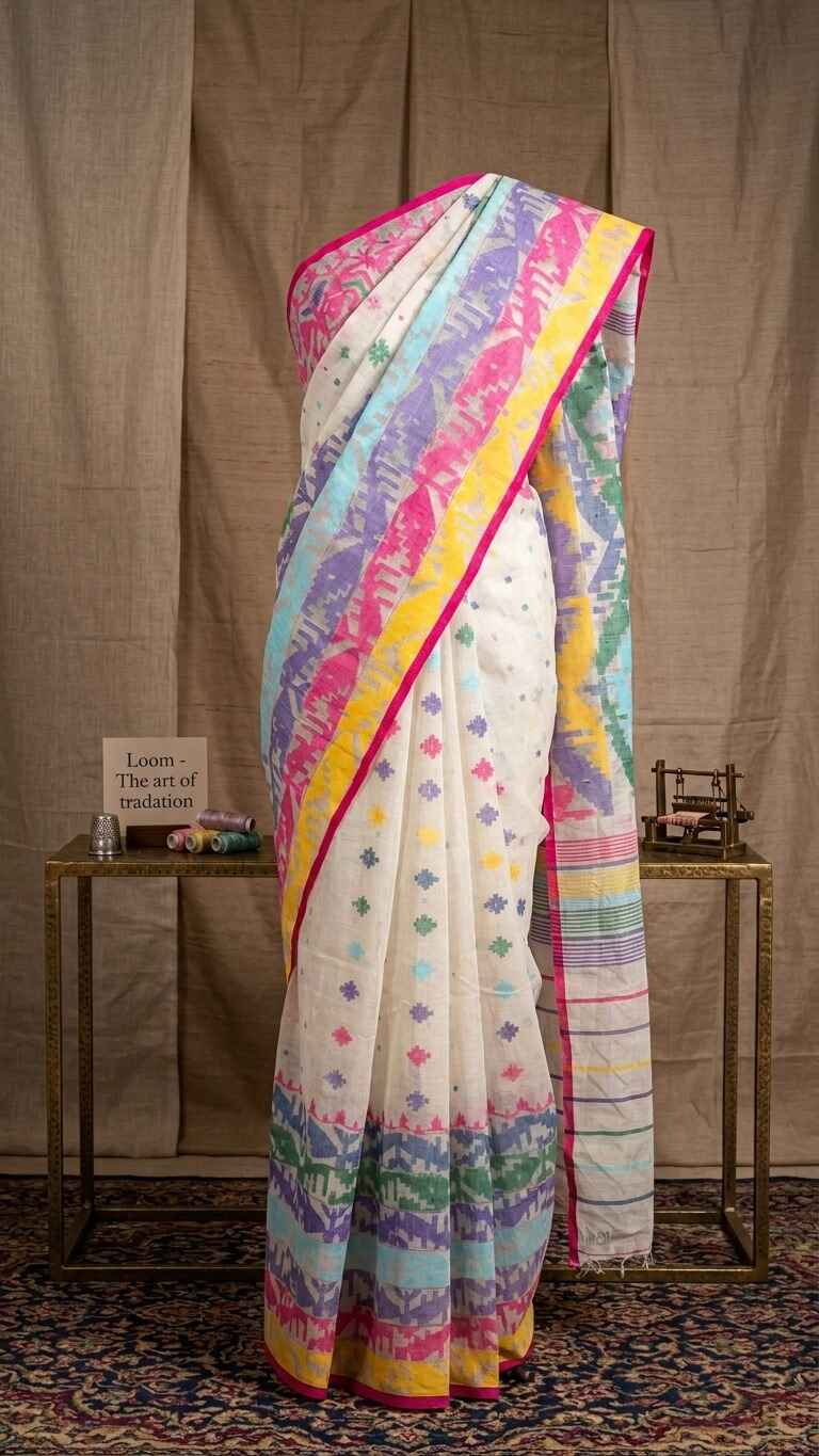 Premium Dhakai Jamdani