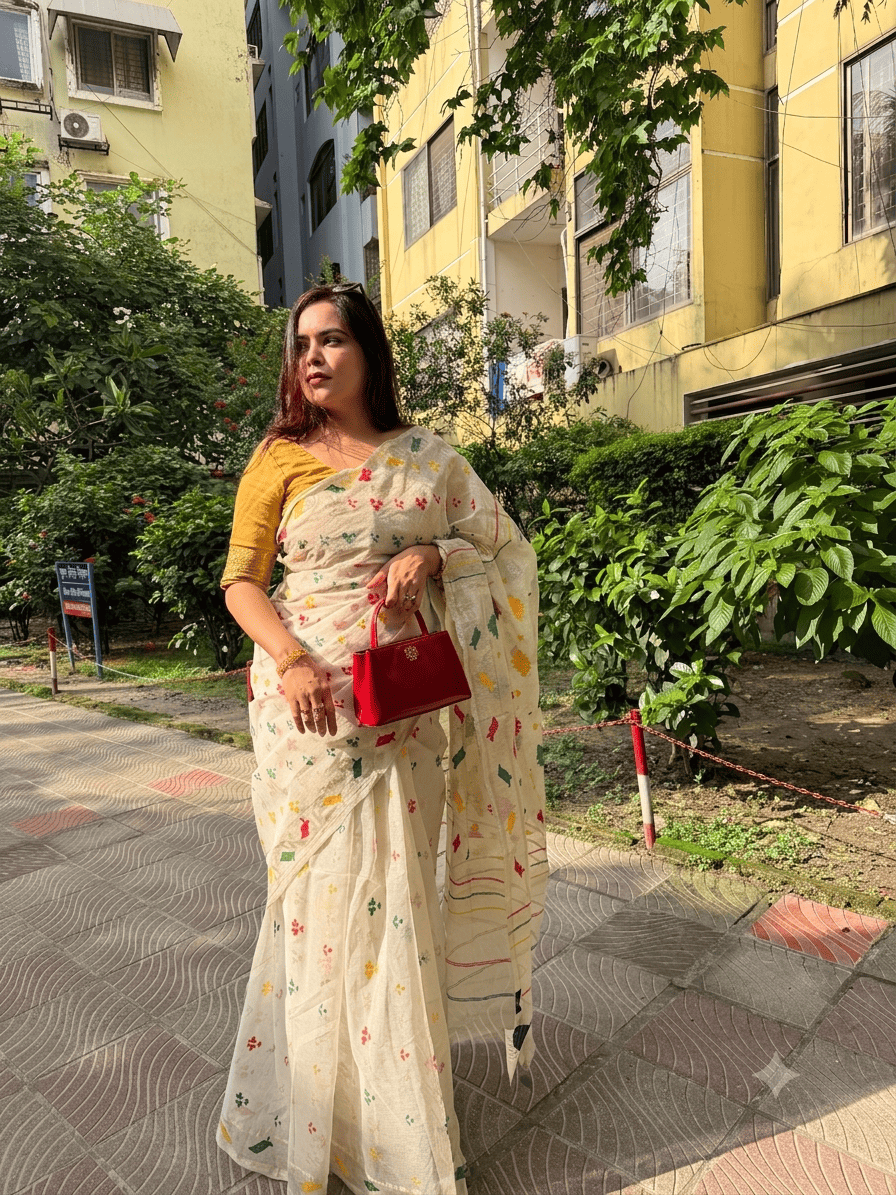 প্রিমিয়াম ঢাকাই জামদানি